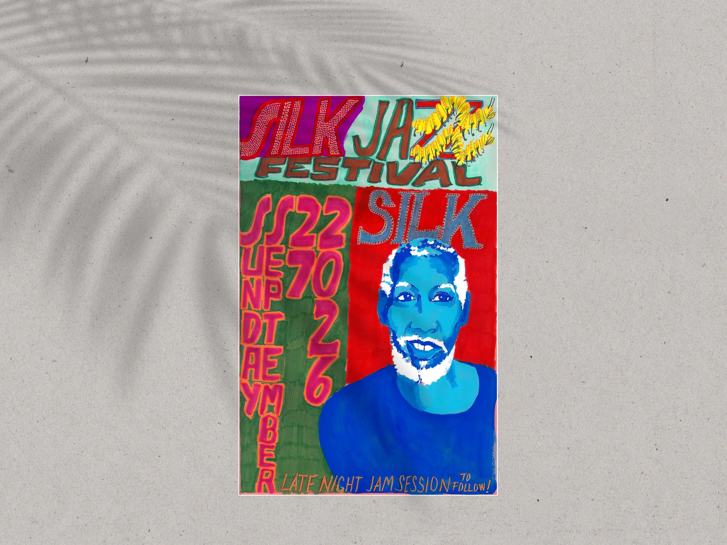 Silk Jazz Festival Flyer #1