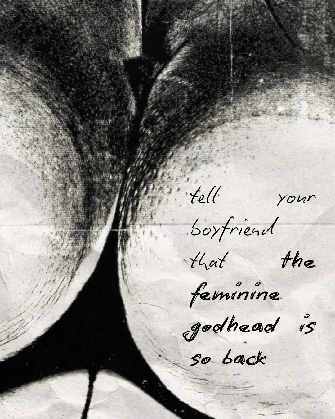 the feminine godhead is so back