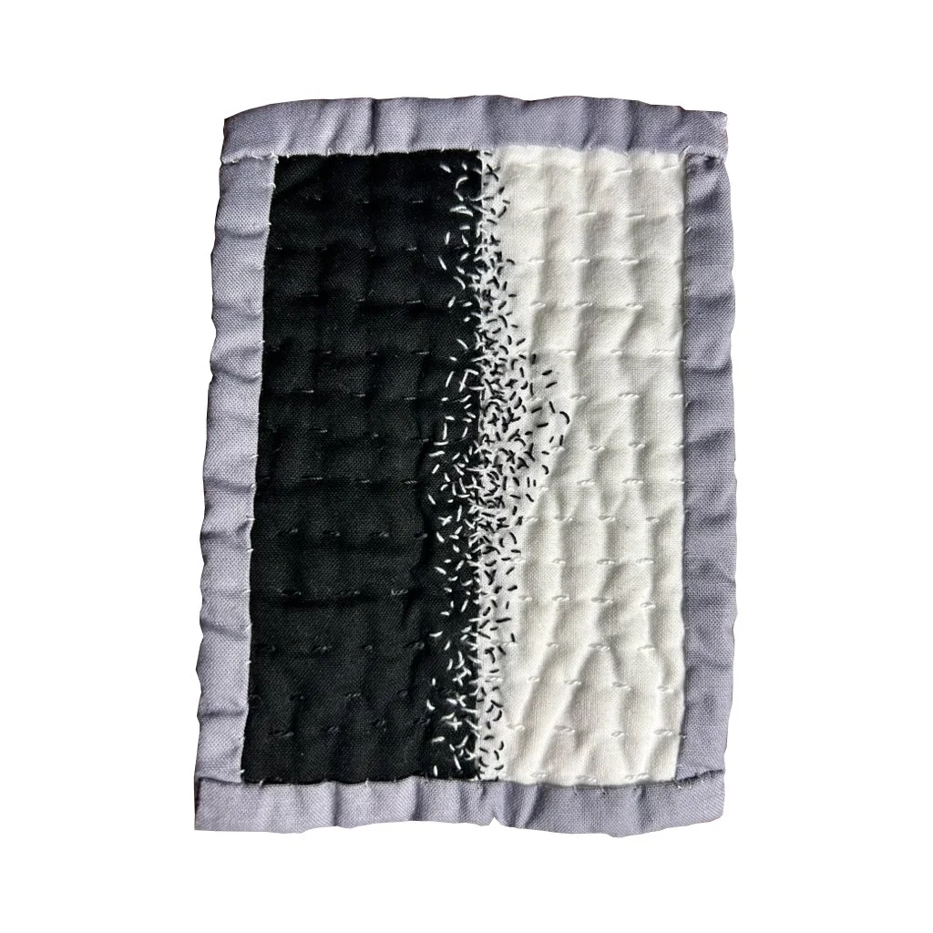 "Thresholds" Mini Quilted Artwork