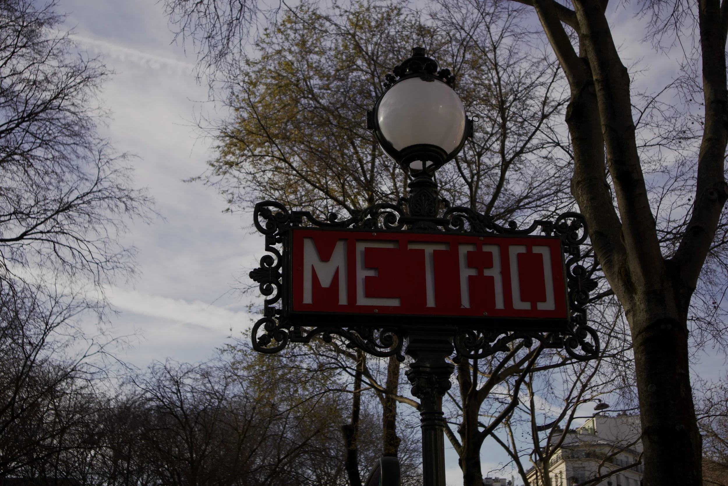 A SIGN FROM PARIS