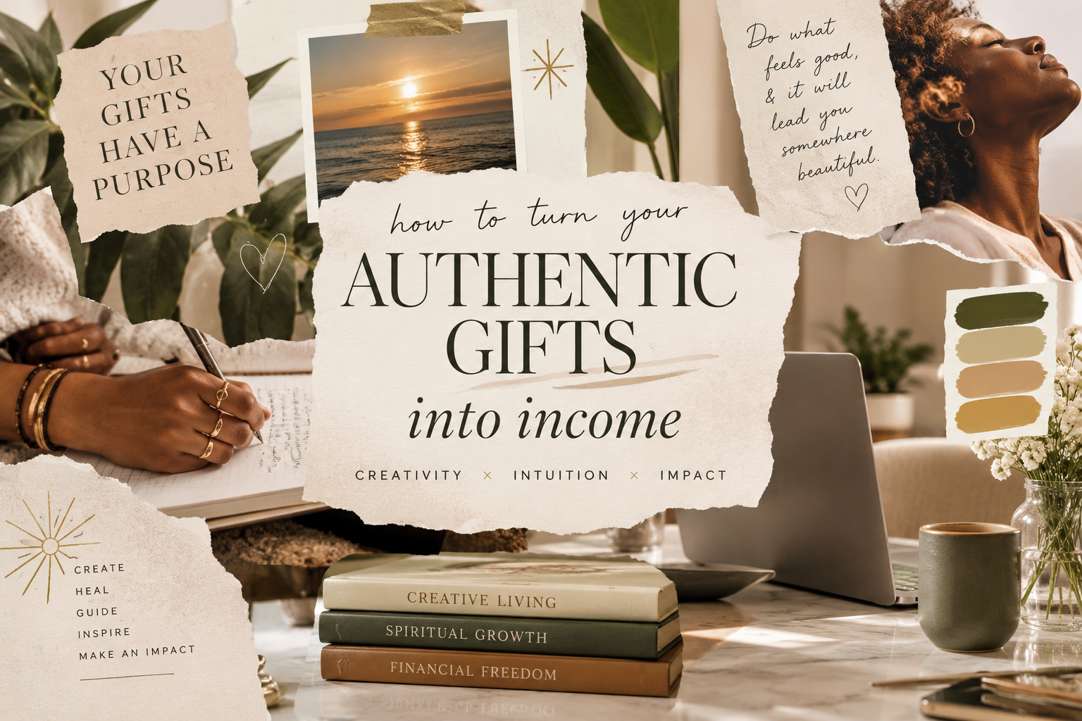 How to Turn Your Authentic Gifts Into Income