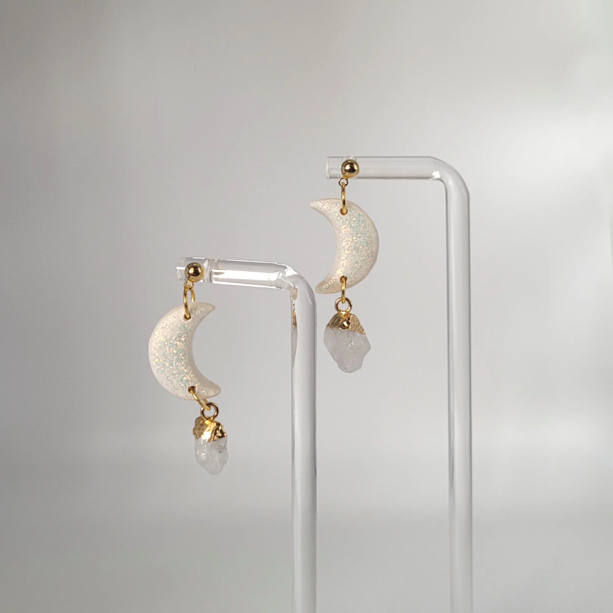 Pixie Dust Moonstone Earrings