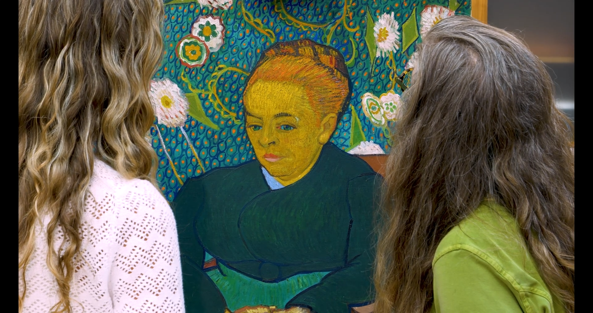 Van Gogh's 'La Berceuse' in Ultraviolet