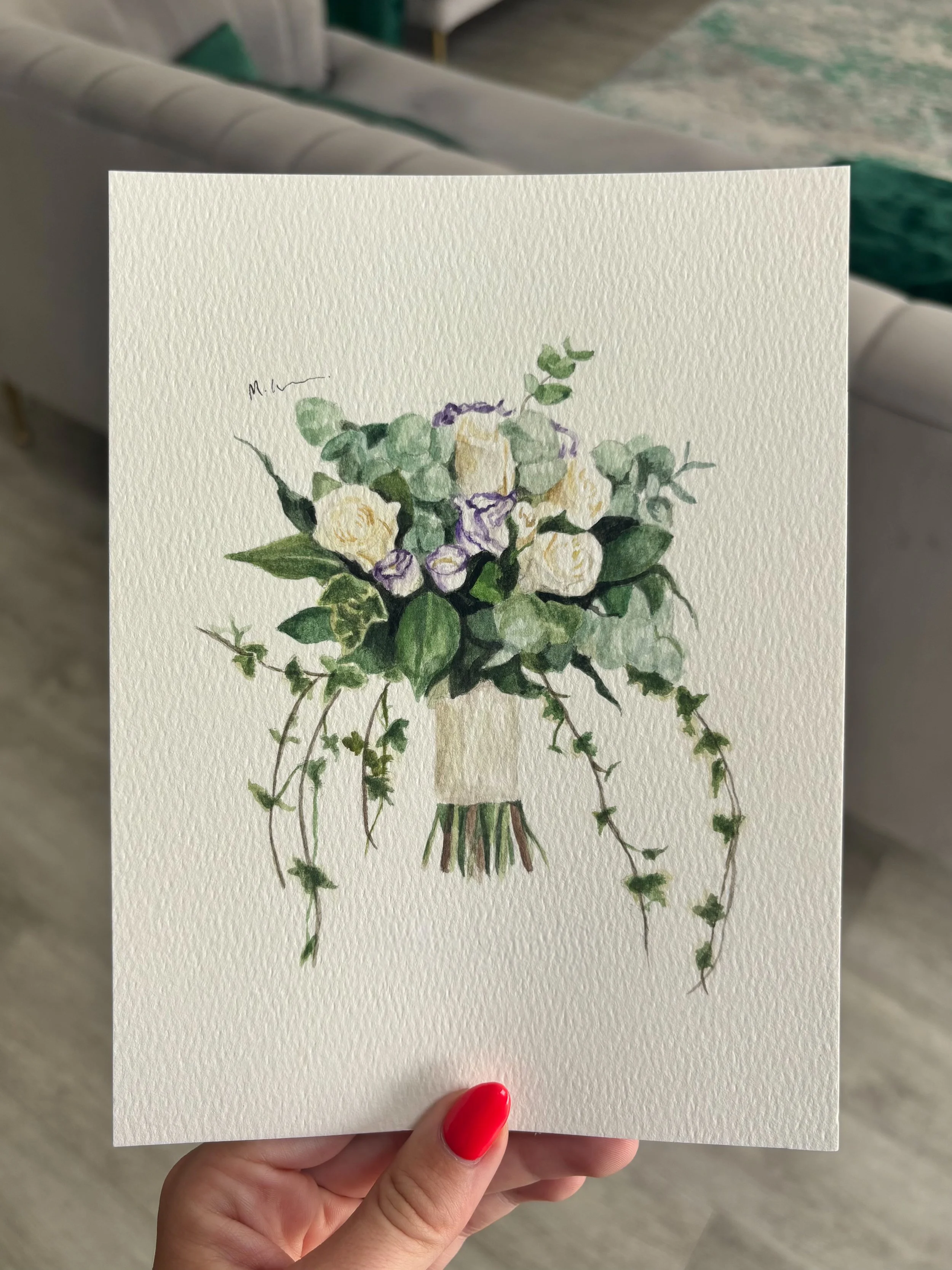 Bouquet Portraits