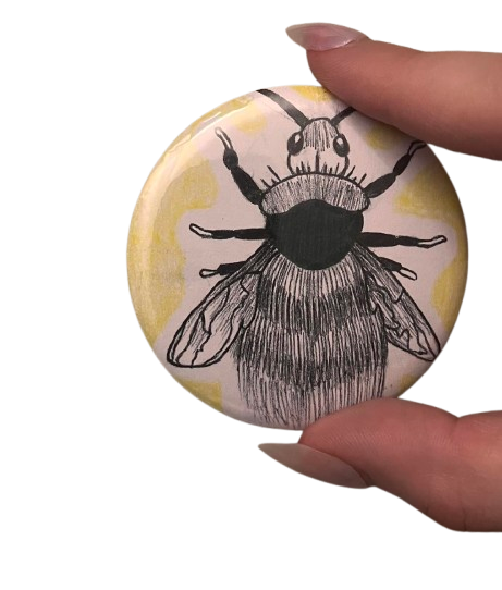 'Bumble beginnings' pin