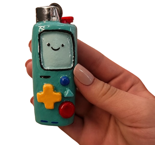 'BMO' Reusable Lighter Case