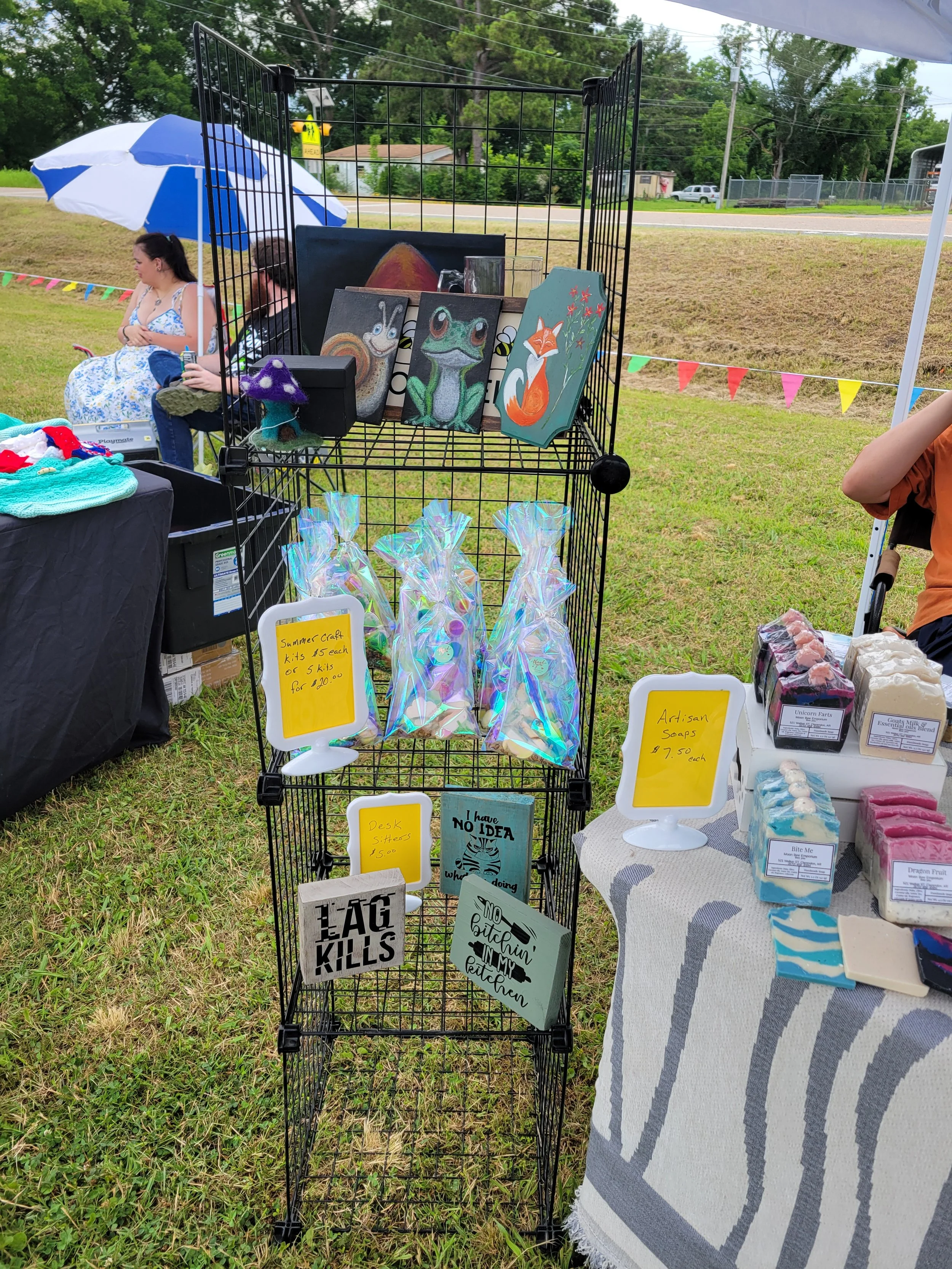 Farmers market in Clarendon