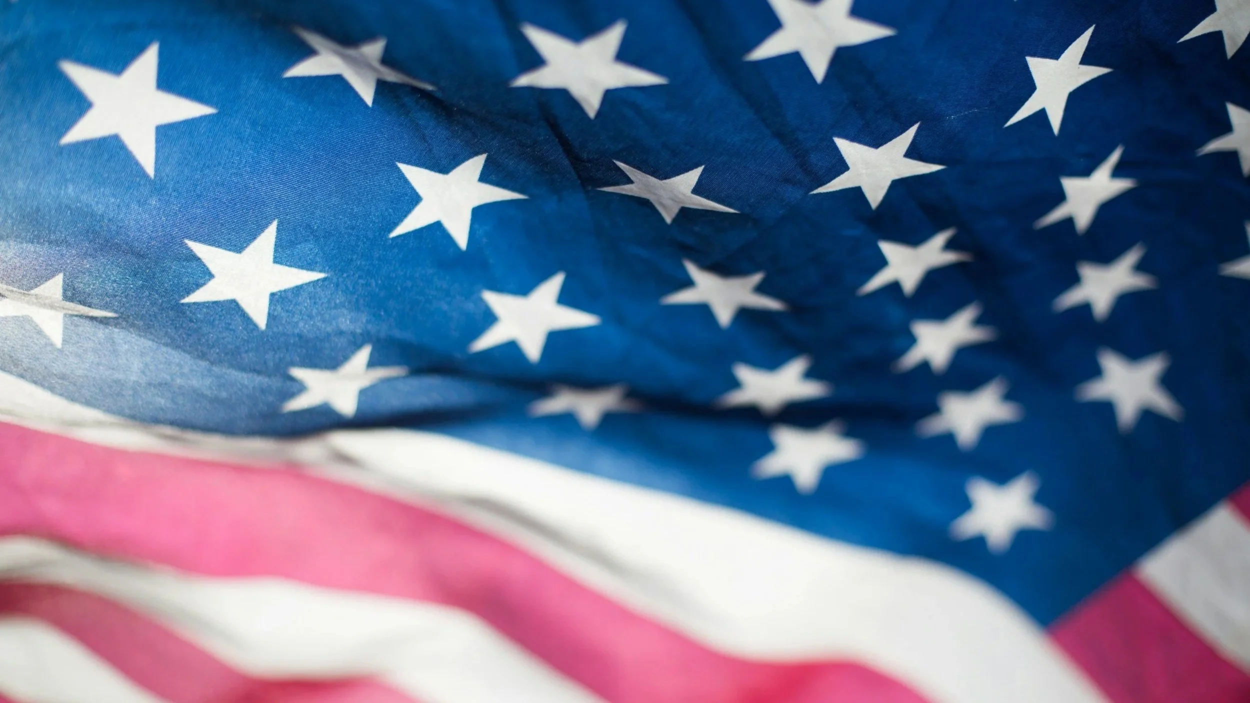 American flag representing American-made metal carports and portable buildings by Jacobs Carports