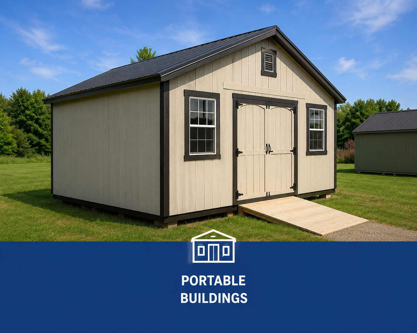 Wood & Steel Framed Portable Buildings