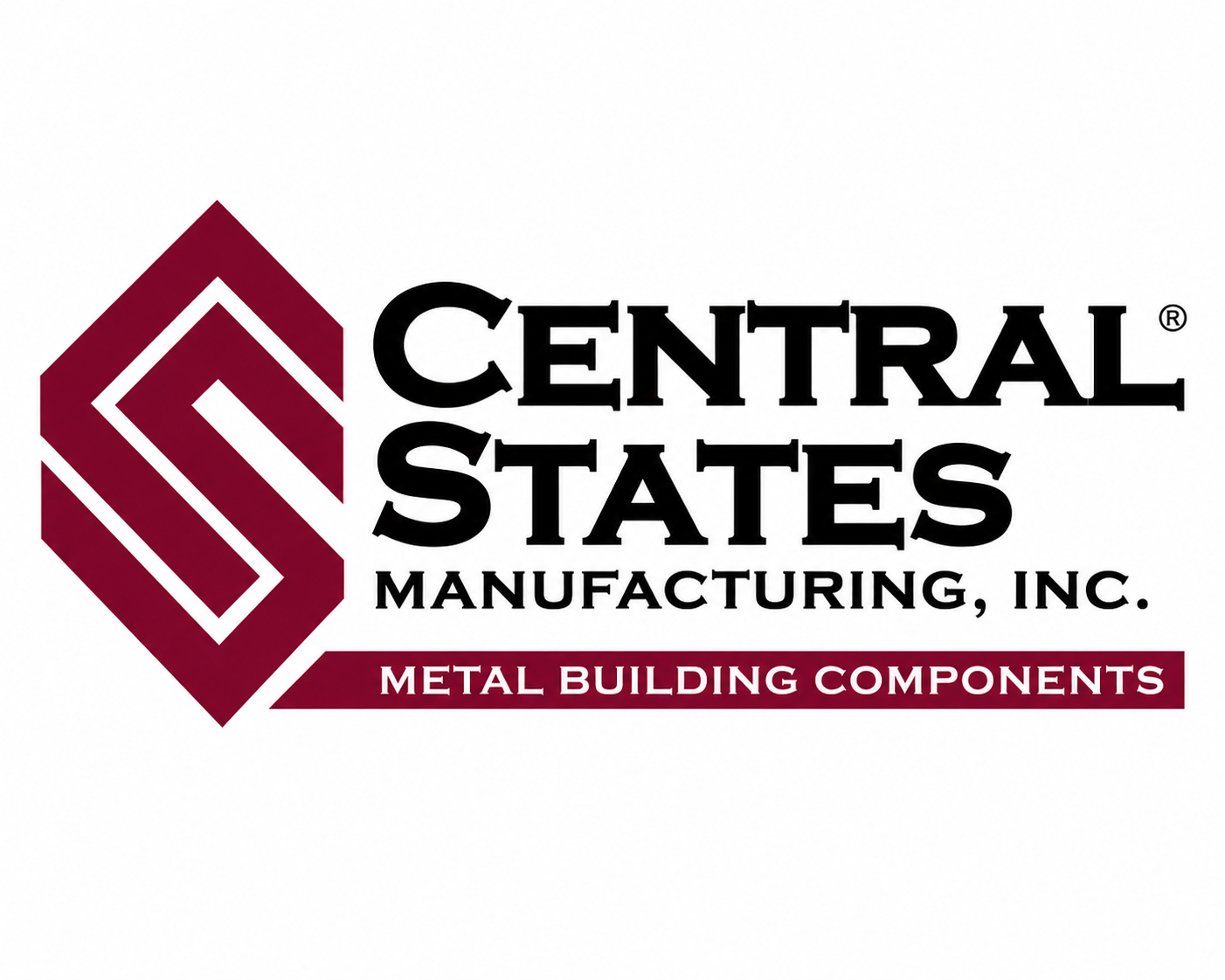 Central States Manufacturing logo for metal roofing and building materials