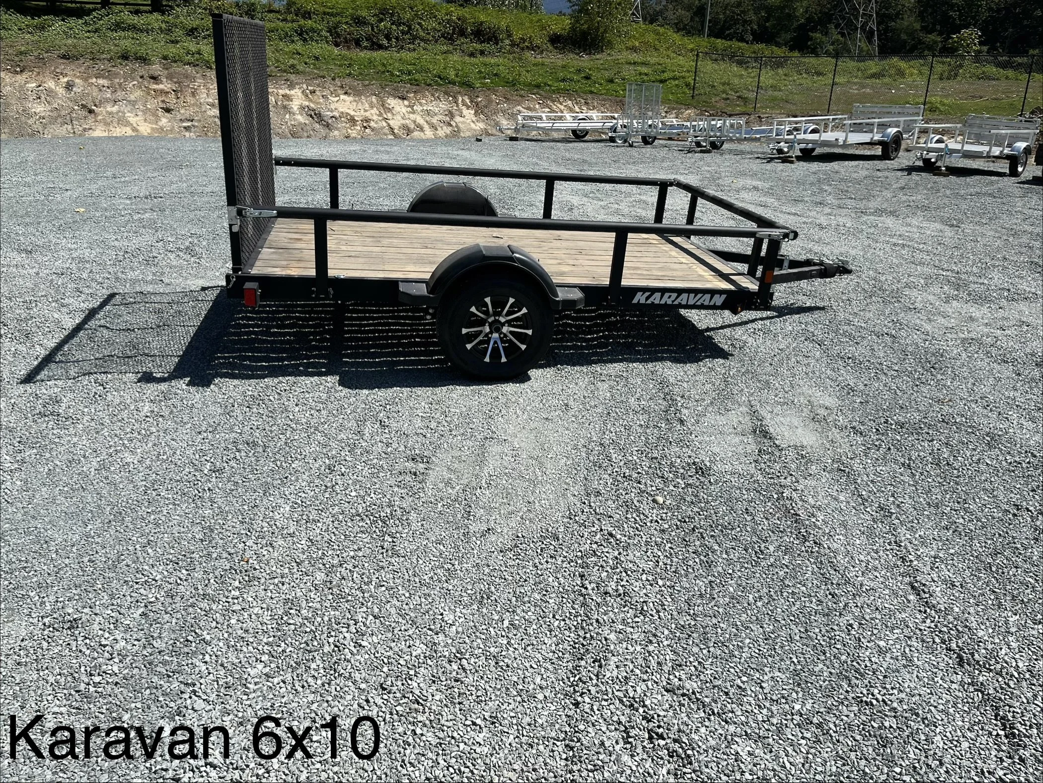 6 X 10 Karavan Wood Deck Utility Trailer
