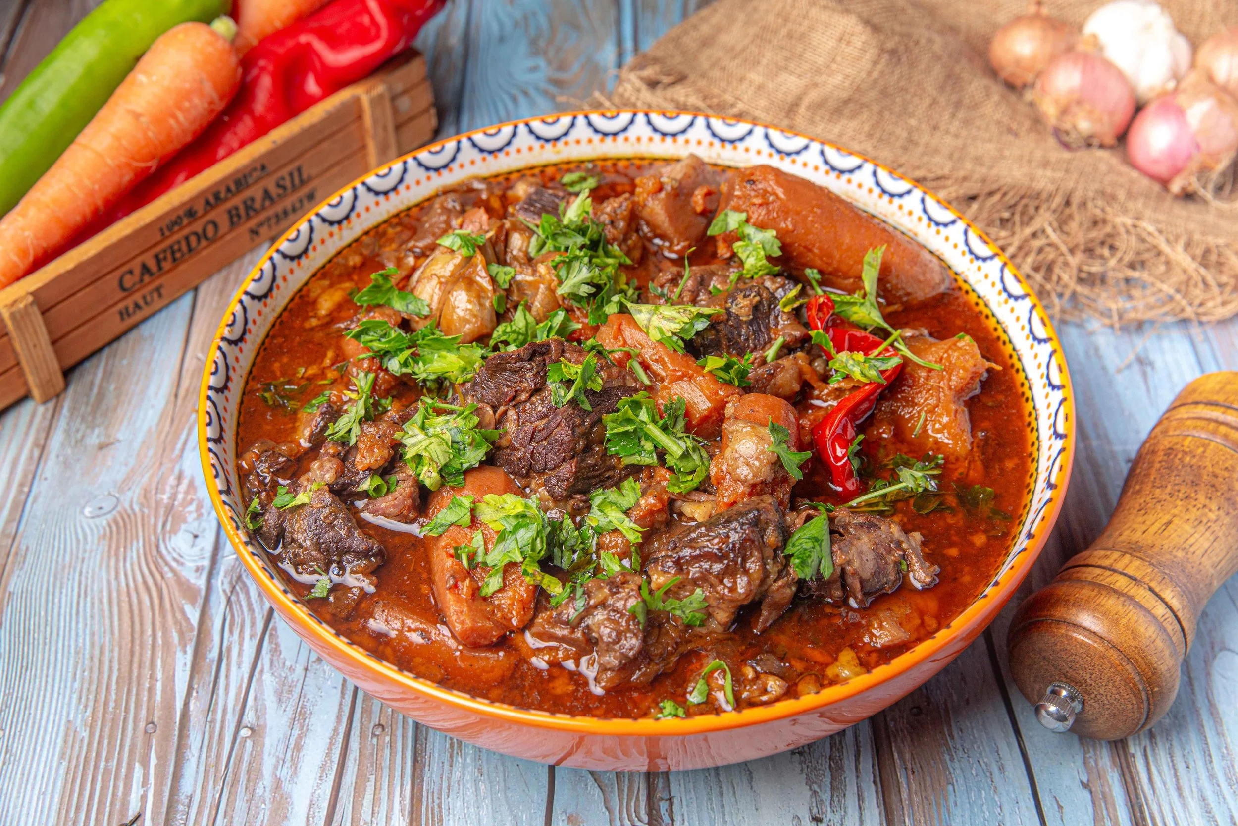 Wine-Braised Beef Asado