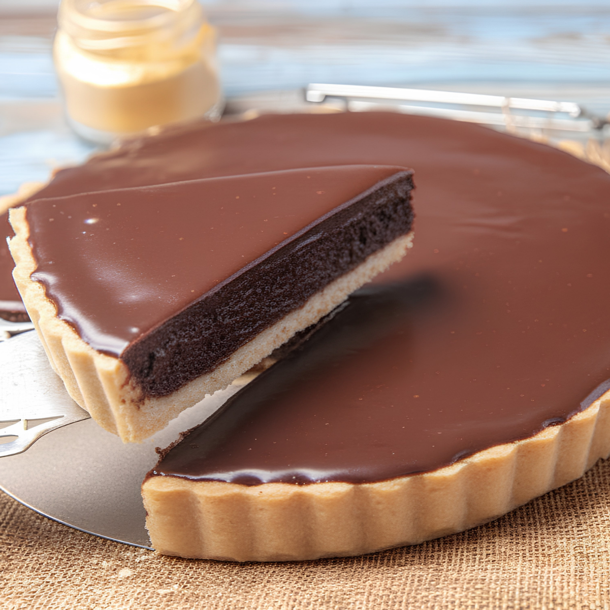 Silky Chocolate Tart