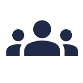 Placeholder icon representing a group of people