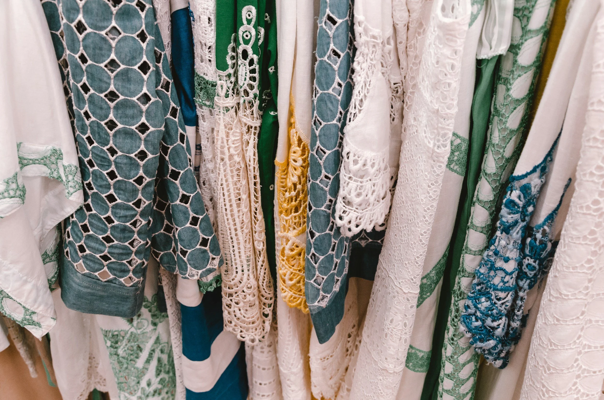 A crowded clothing closet ready for sorting and organizing — guided home organizing sessions for overwhelming spaces in mid-coast Maine
