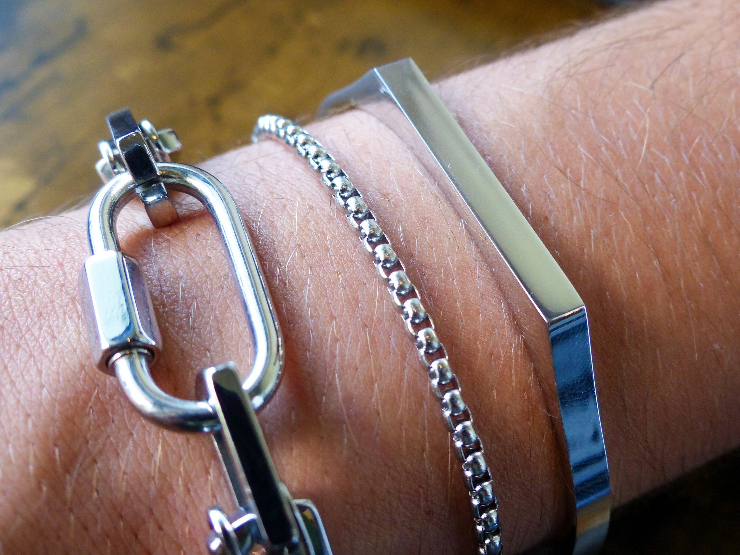 Trio Bracelet Stack: Ali