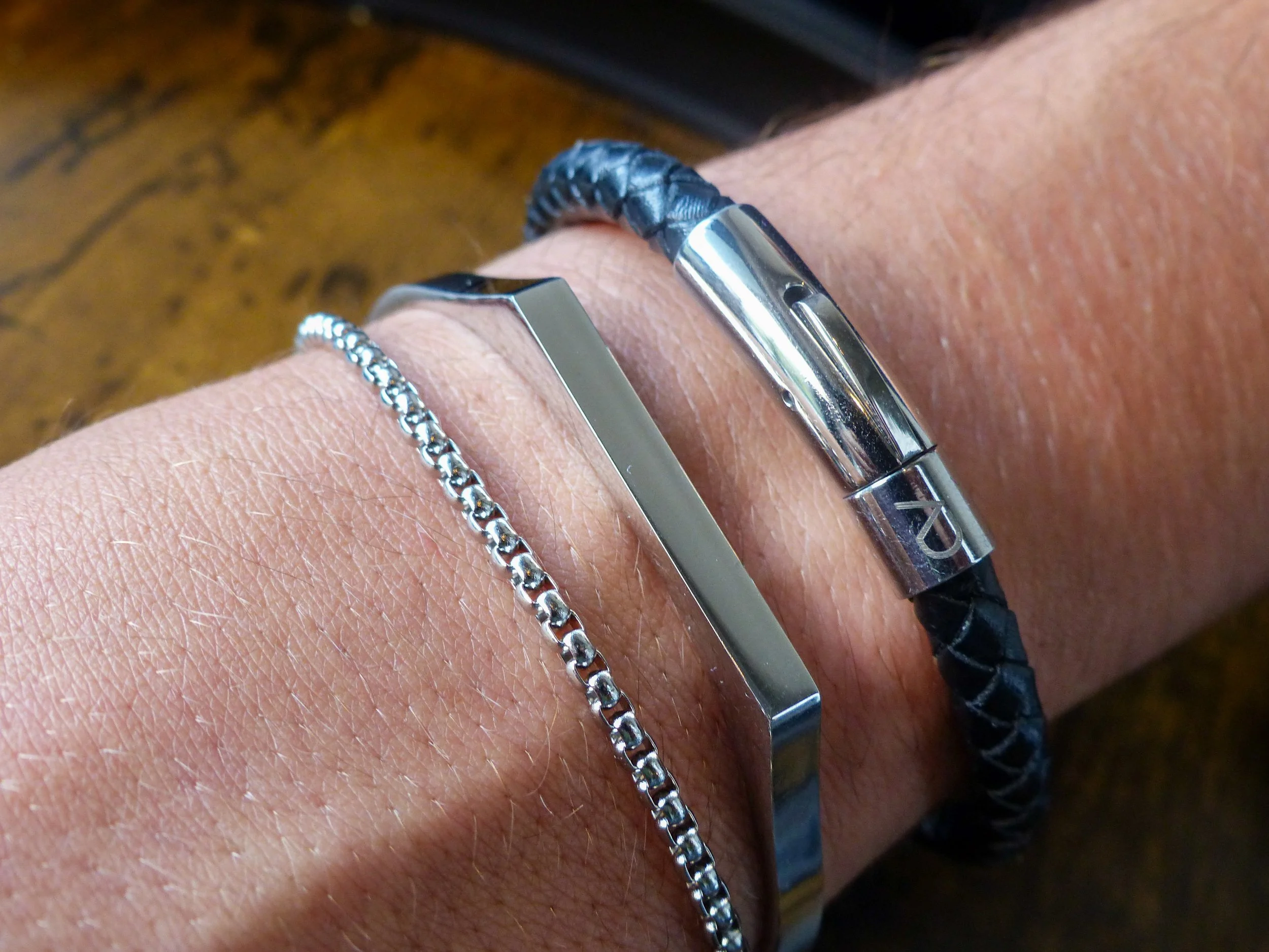 Trio Bracelet Stack: Luca