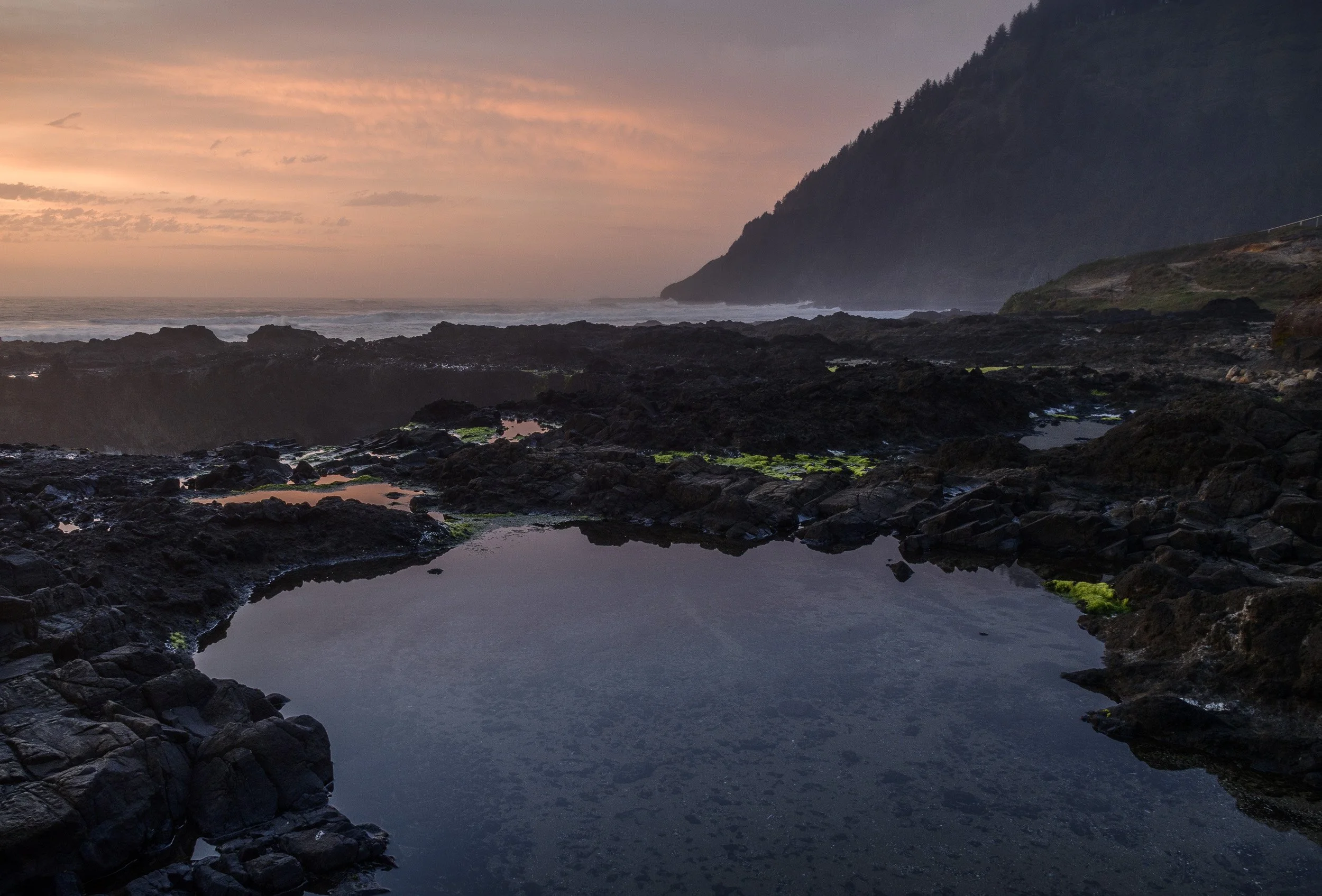 Sunset Tide-pool, Cape Perpetua