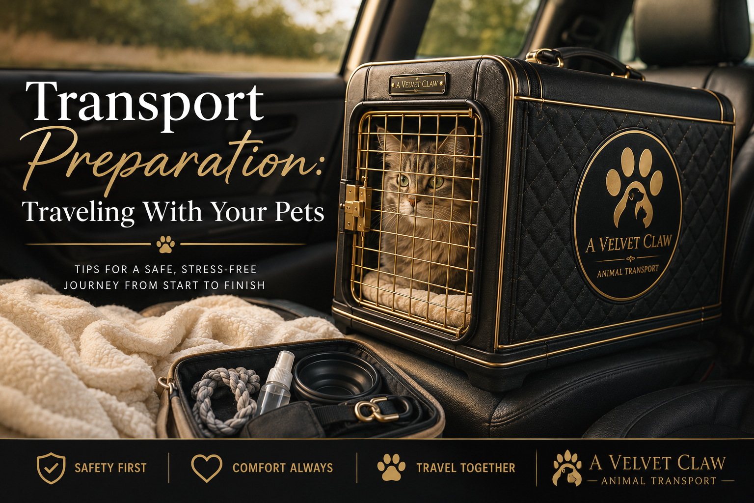 Transport Preparation: Traveling With Your Pets