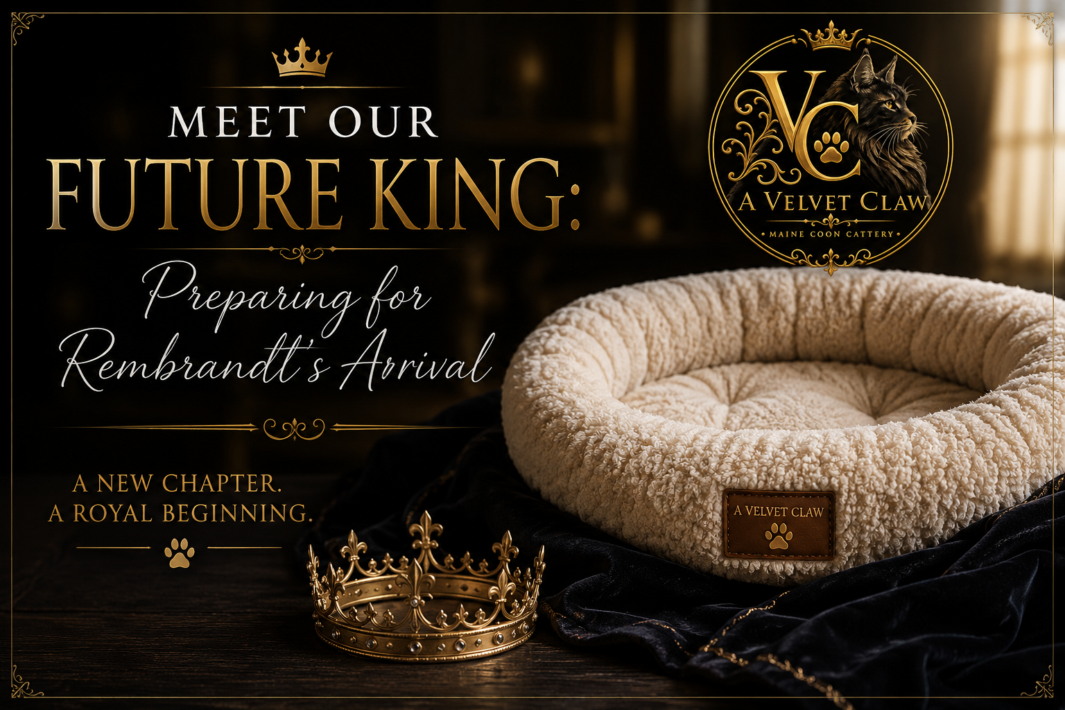 Meet Our Future King: Preparing for Rembrandt's Arrival