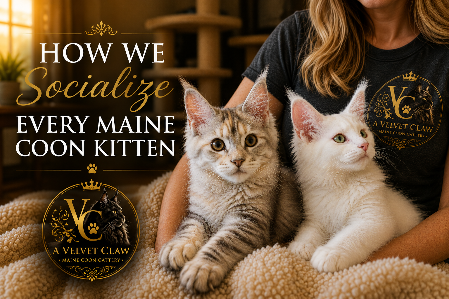 How We Socialize Every Maine Coon Kitten