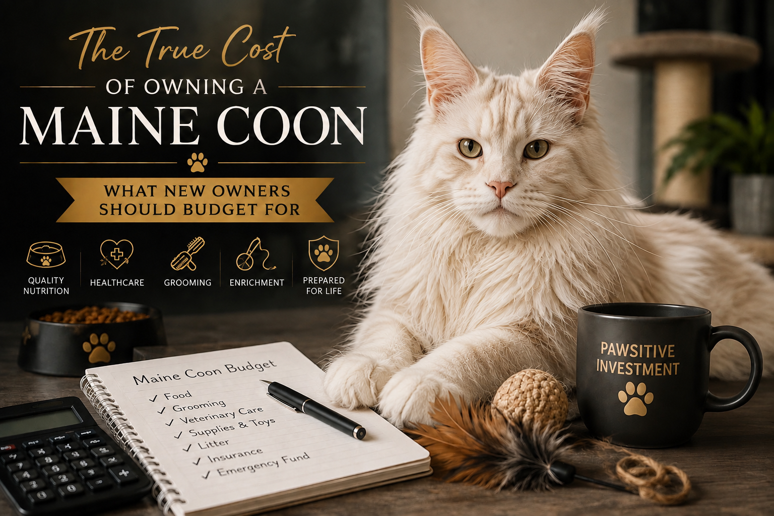 The True Cost of Owning a Maine Coon: What New Owners Should Budget For