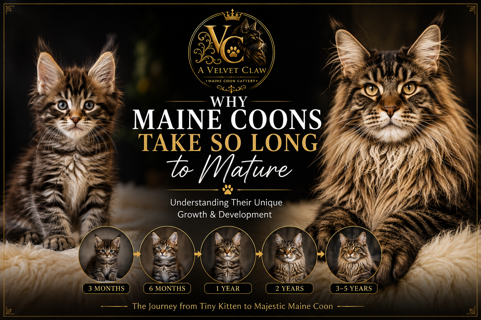 Why Maine Coons Take So Long to Mature