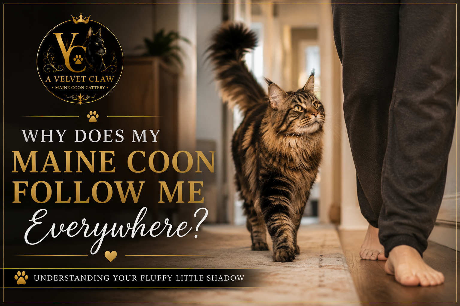 Why Maine Coons Follow Their People Everywhere 🐾