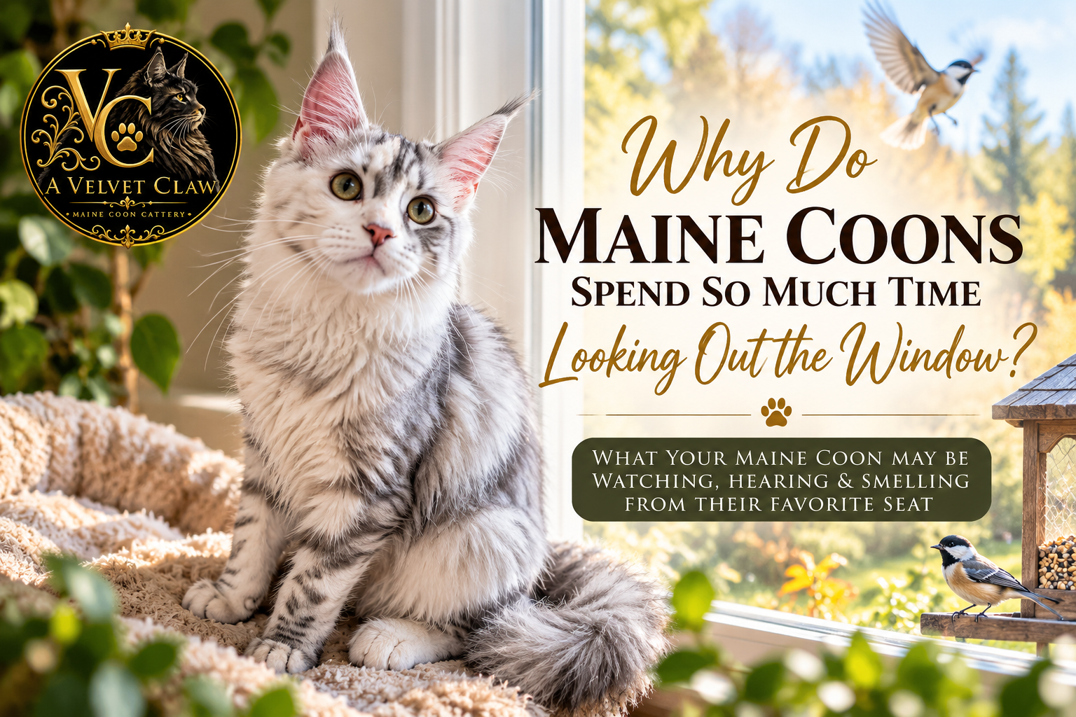🪟 Why Do Maine Coons Spend So Much Time Looking Out the Window?