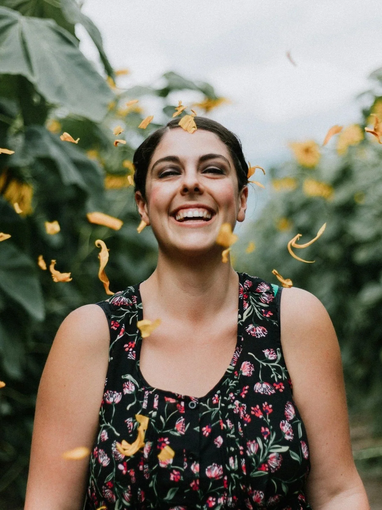 A woman feeling empowered