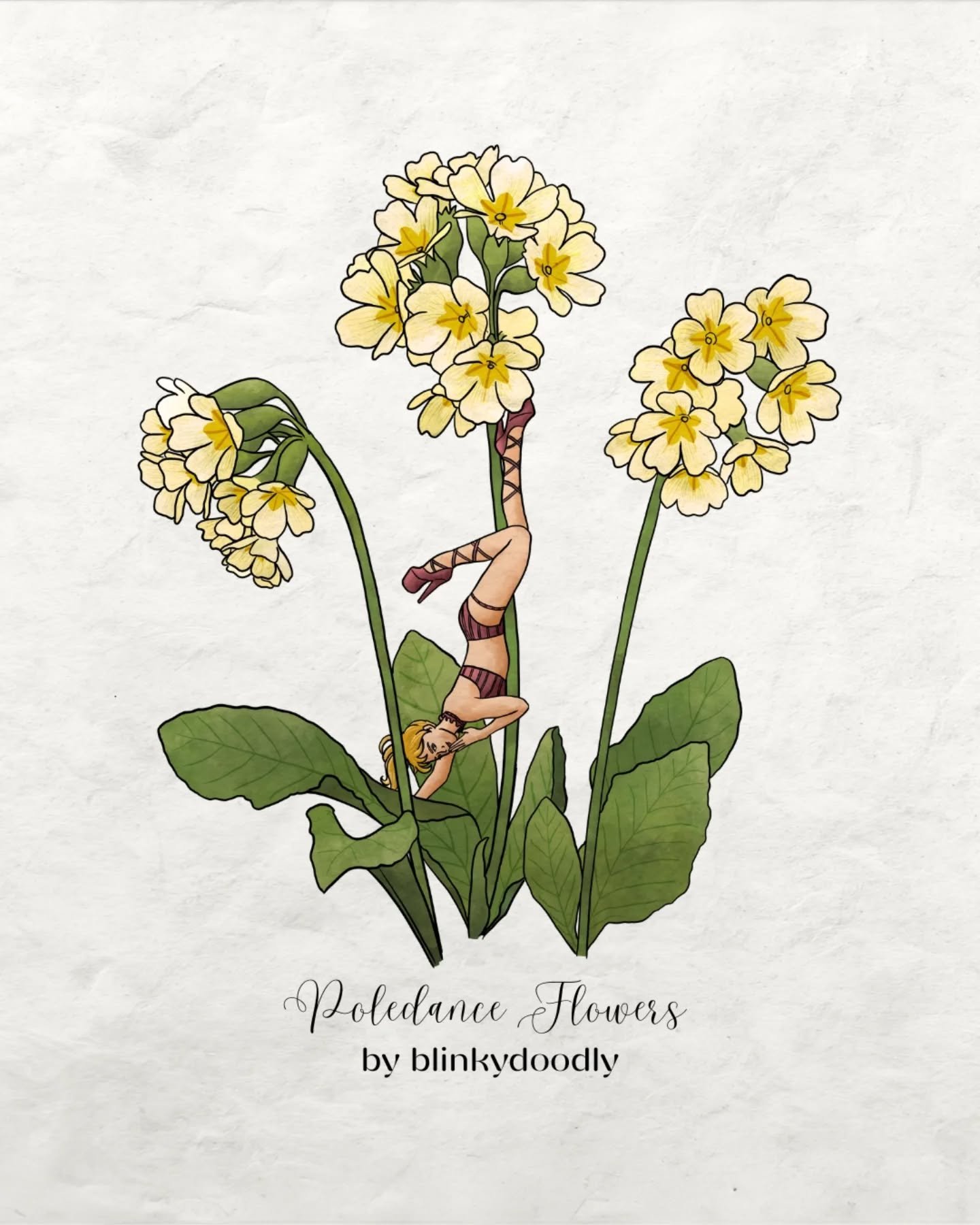 Our February Primrose, inspired by @robin_deering_ 
Primroses are among the first to bloom in spring. They signify youth, renewal and optimism. Yellow primroses in perticular symbolise happiness, warmth and love 💛 and that's why I chose them to repr