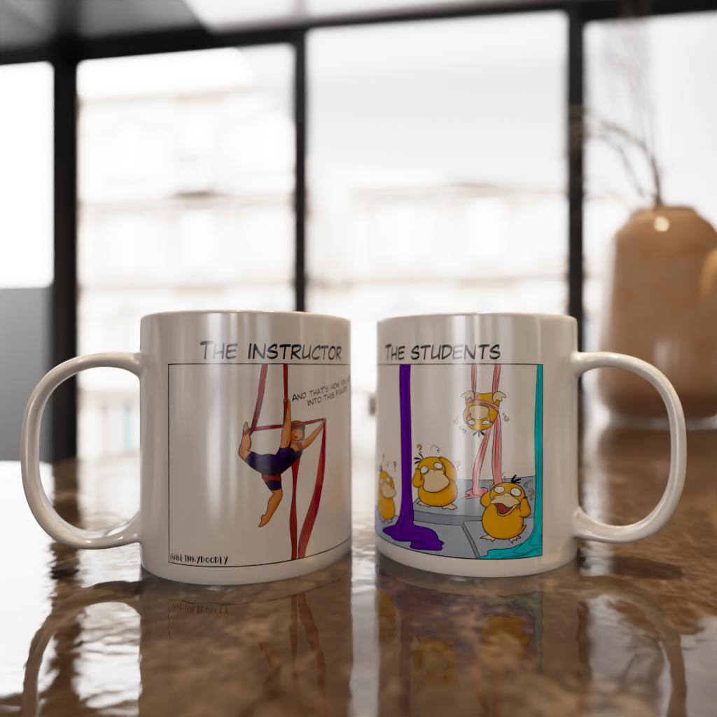 Aerial Confusion Ceramic Mug (11oz)