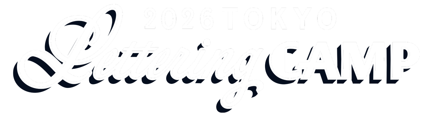 2026 TOKYO LETTERING CAMP