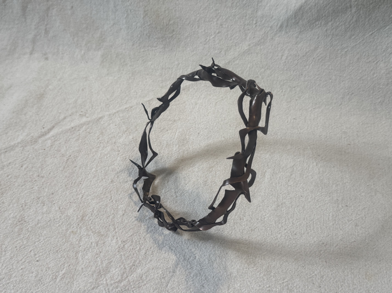Crown Him - Bronze sheet metal