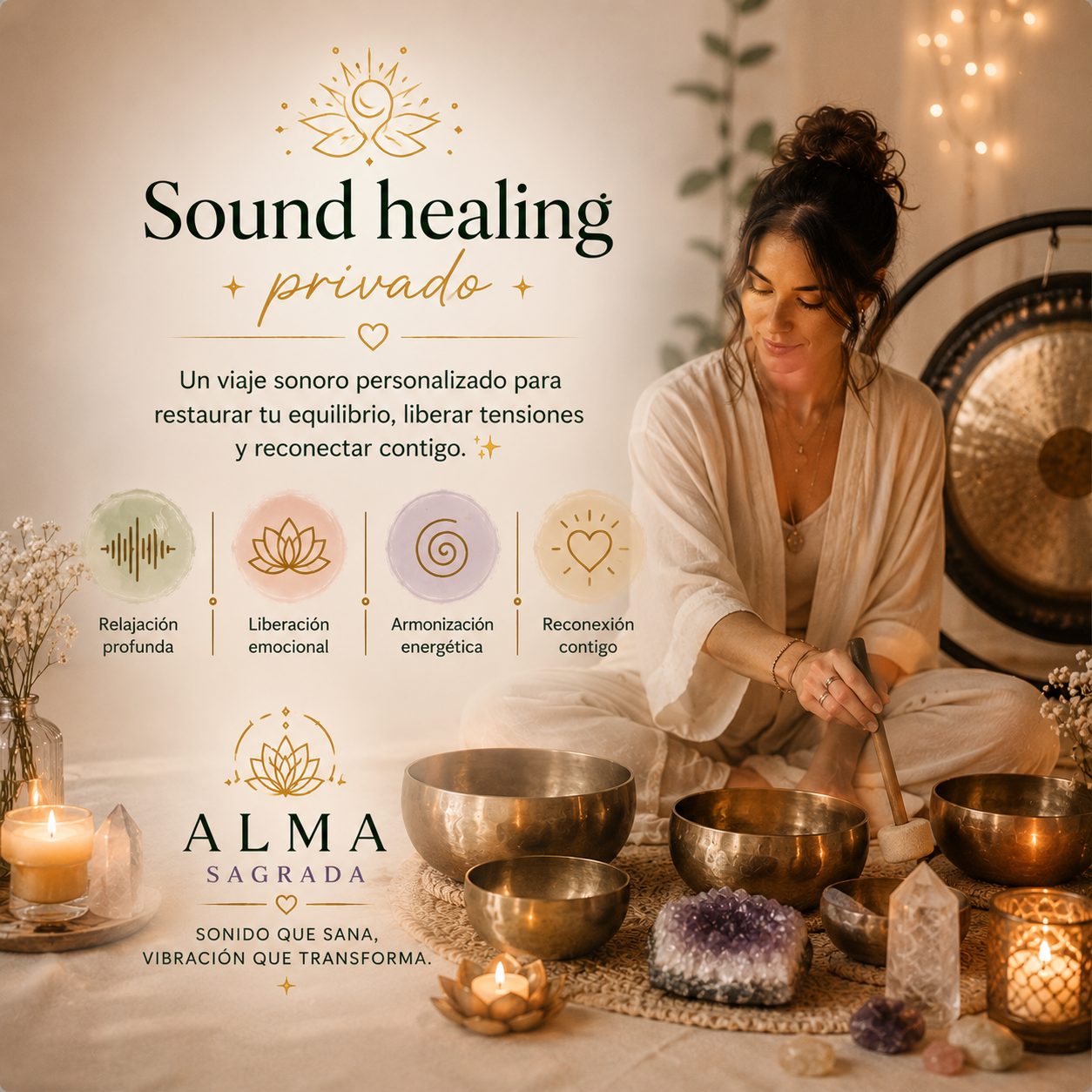 Sound healing privado