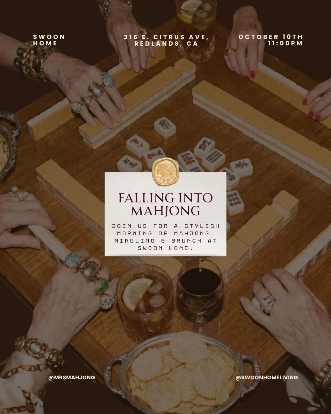 October 10: Open Play and Fall Brunch at Swoon Home