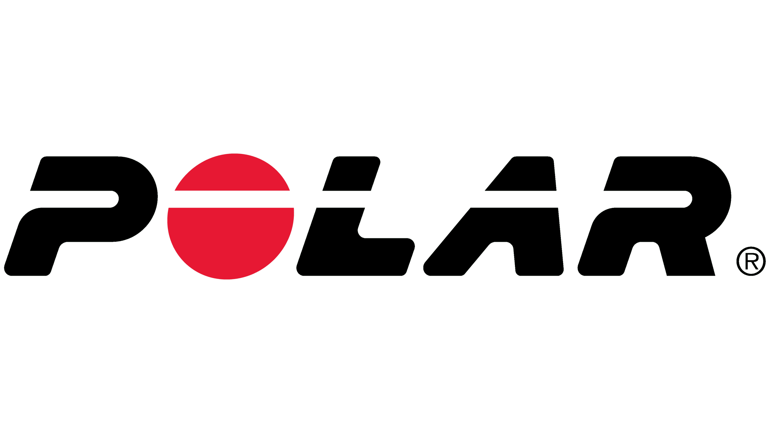 POW! logo with black outline, red circle dotting the 'O', and registered trademark symbol