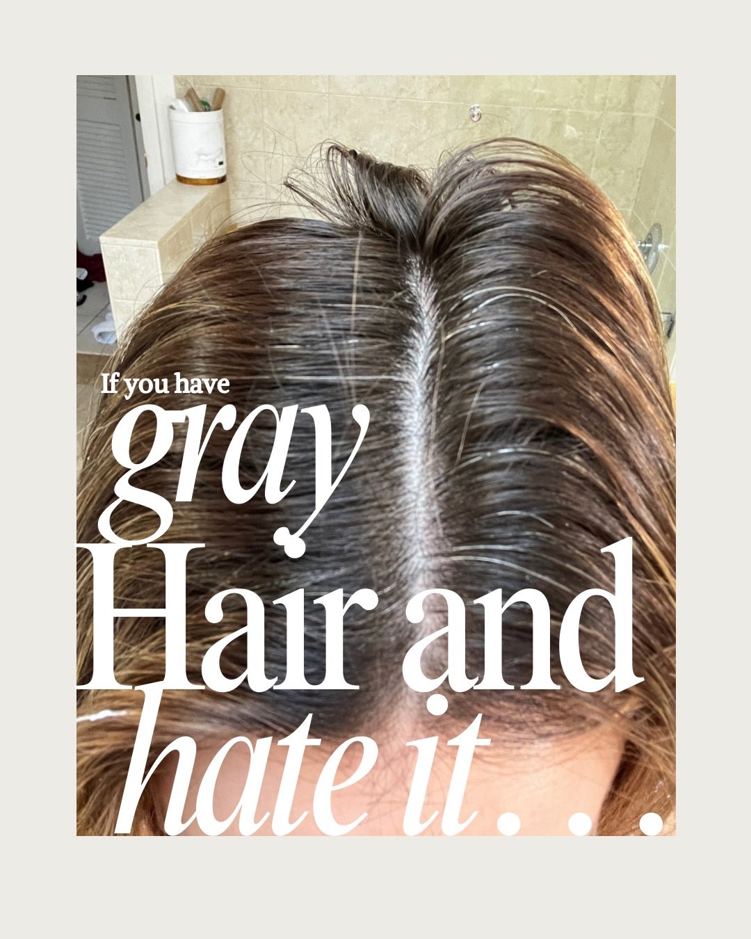 Gray hair.  The bane of our existence.  What do we do?  Sure, permanent color will cover it, but in a few weeks you&rsquo;ll have a line down the center of your head.  Try asking for a Demi permanent root color.  This will &ldquo;cover&rdquo; the gra