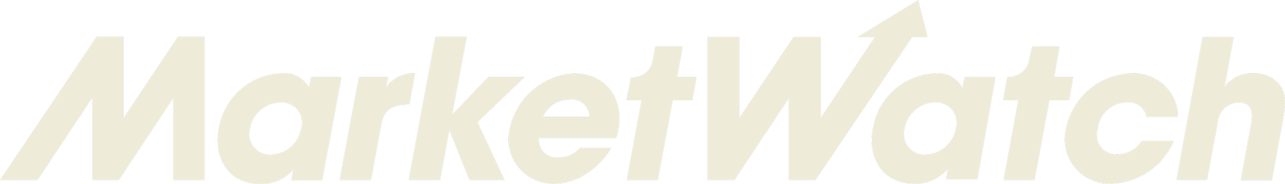 Close-up of the word 'MarketWatch' in large, bold, cream-colored text on a black background.
