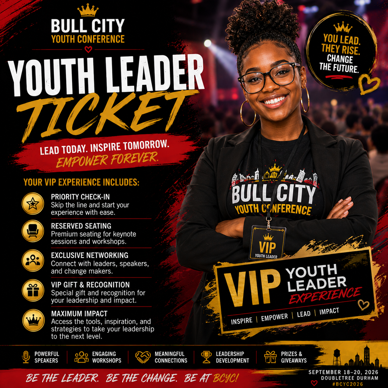 VIP YOUTH LEADER TICKET