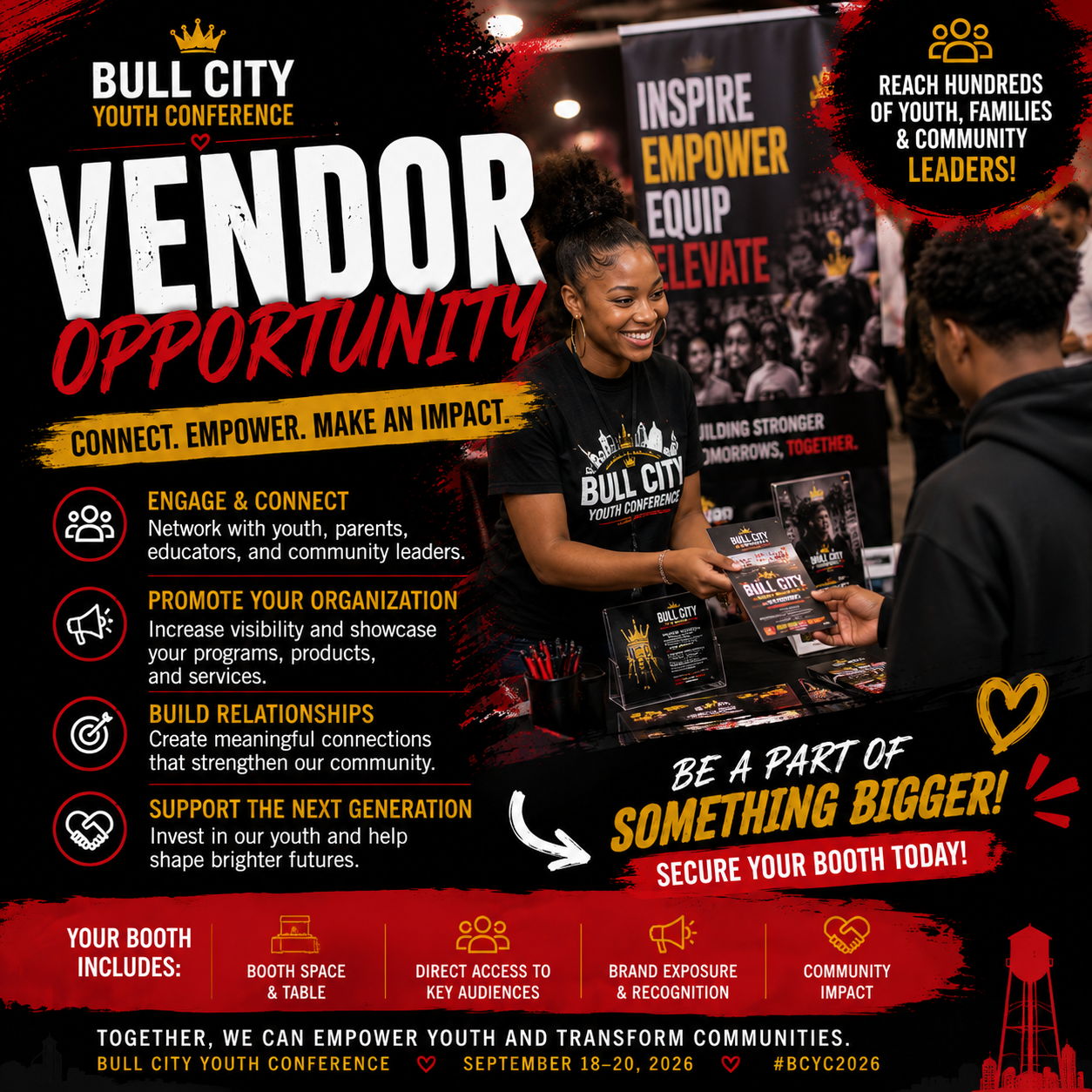 SMALL BUSINESS VENDOR BOOTH