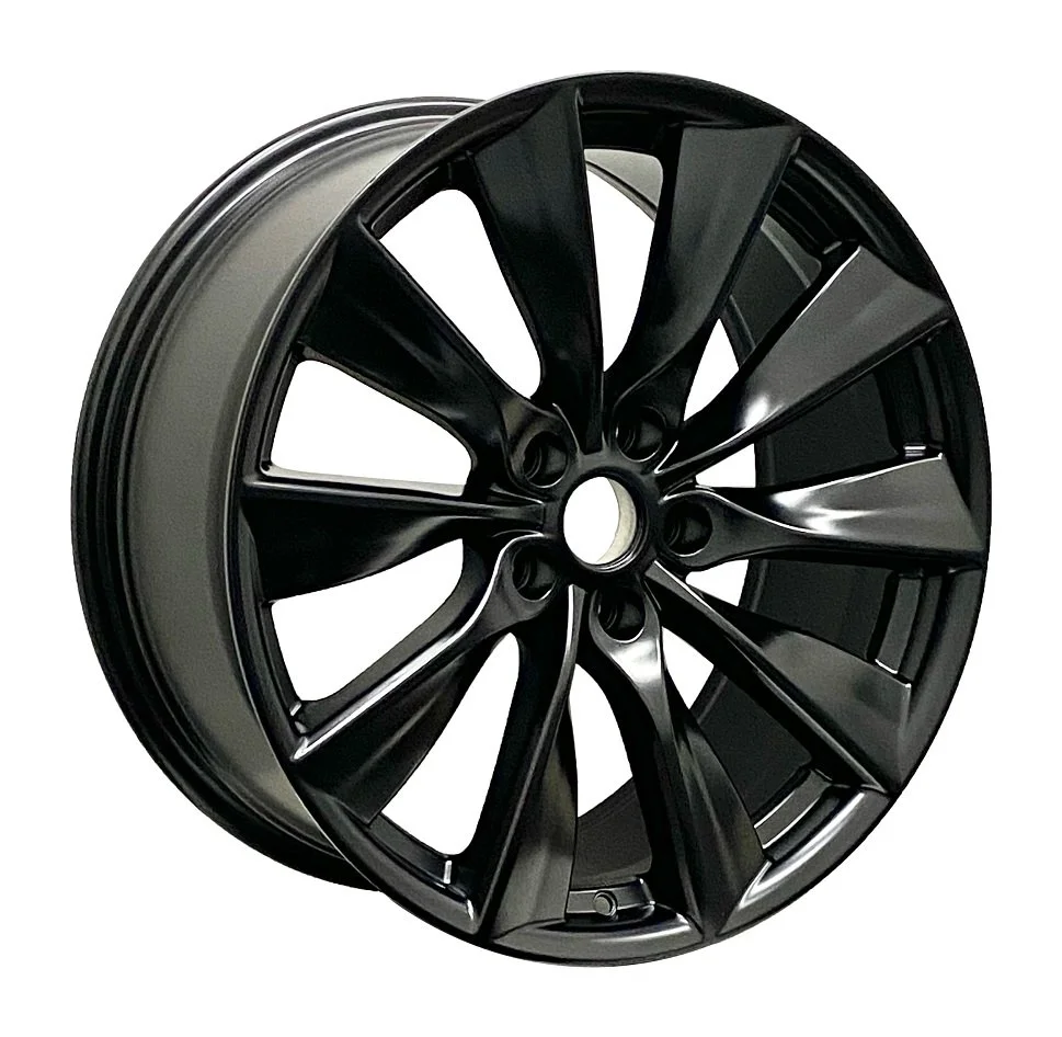 18 Inch TS1B Hubcentric Rims Tesla Model 3 Matte Black