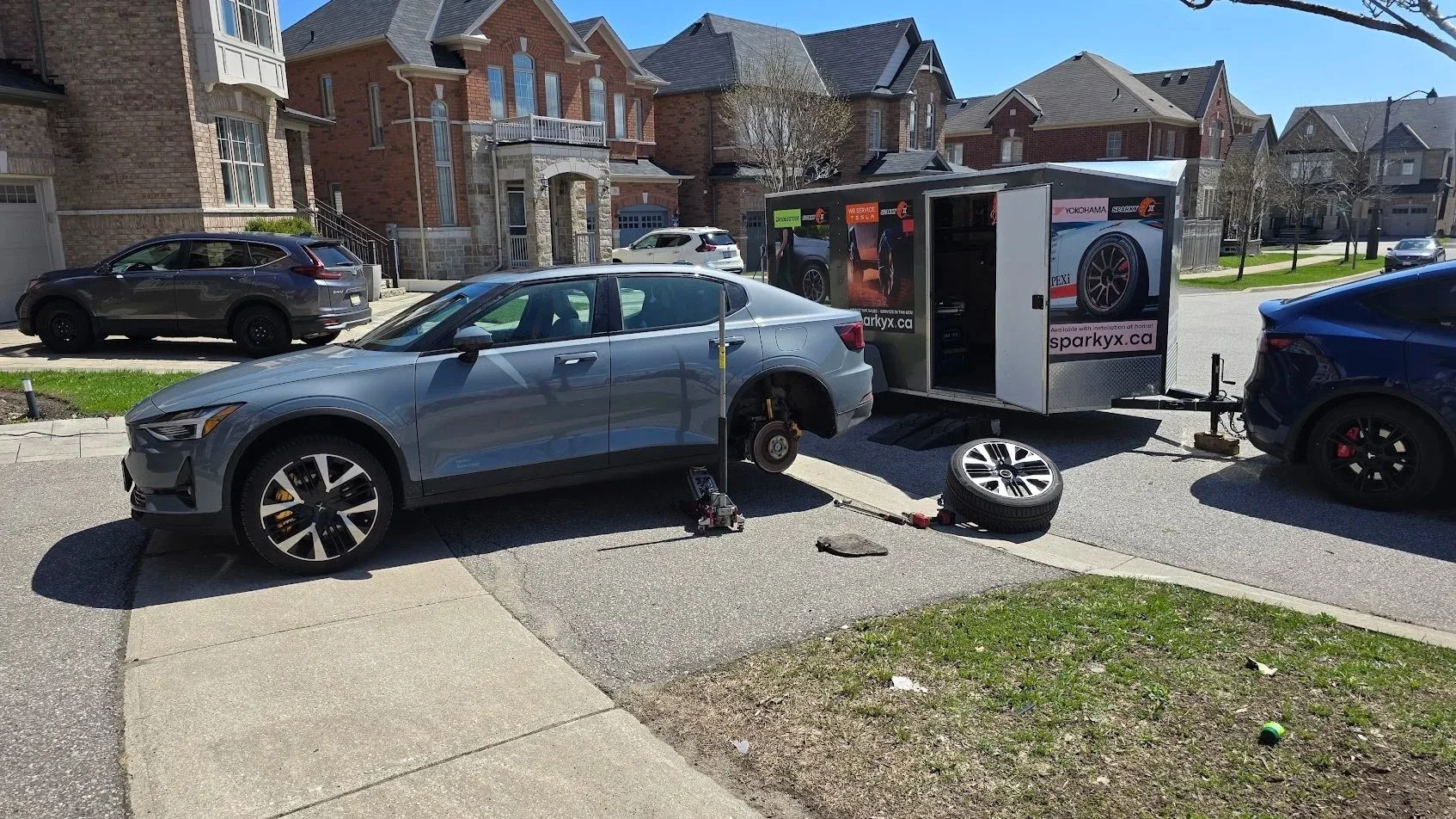 EV Mobile Tire Services in Markham, ON