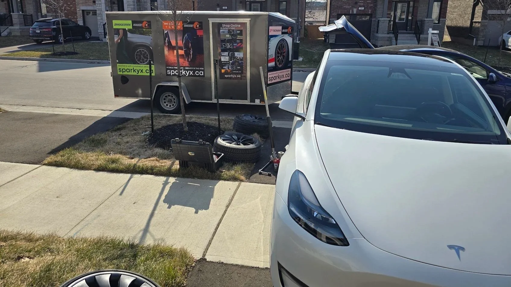EV Mobile Tire Services in Whitby, ON