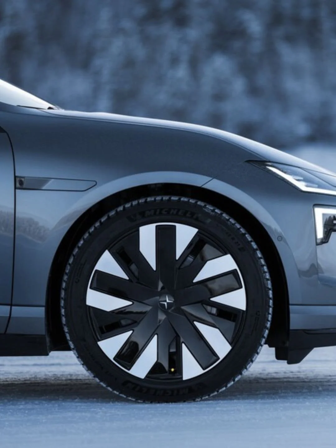 Polestar Tires With Driveway Installation