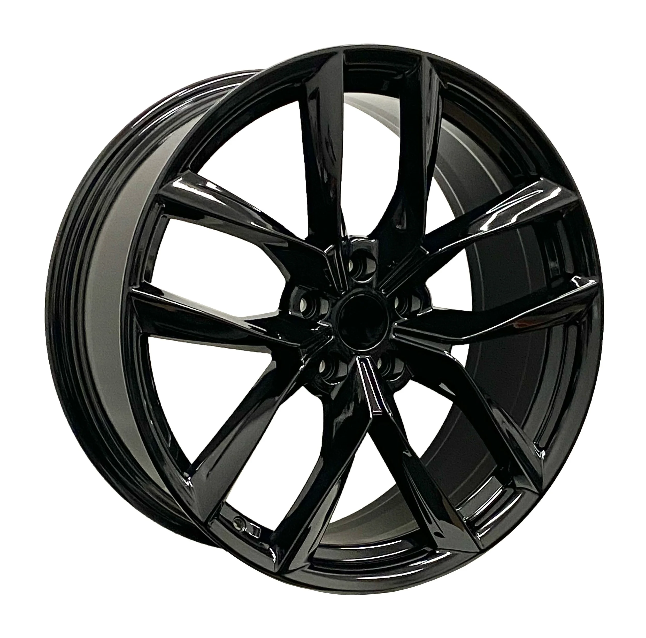18 Inch TS3GB Hubcentric Rims Tesla Model 3 Gloss Black
