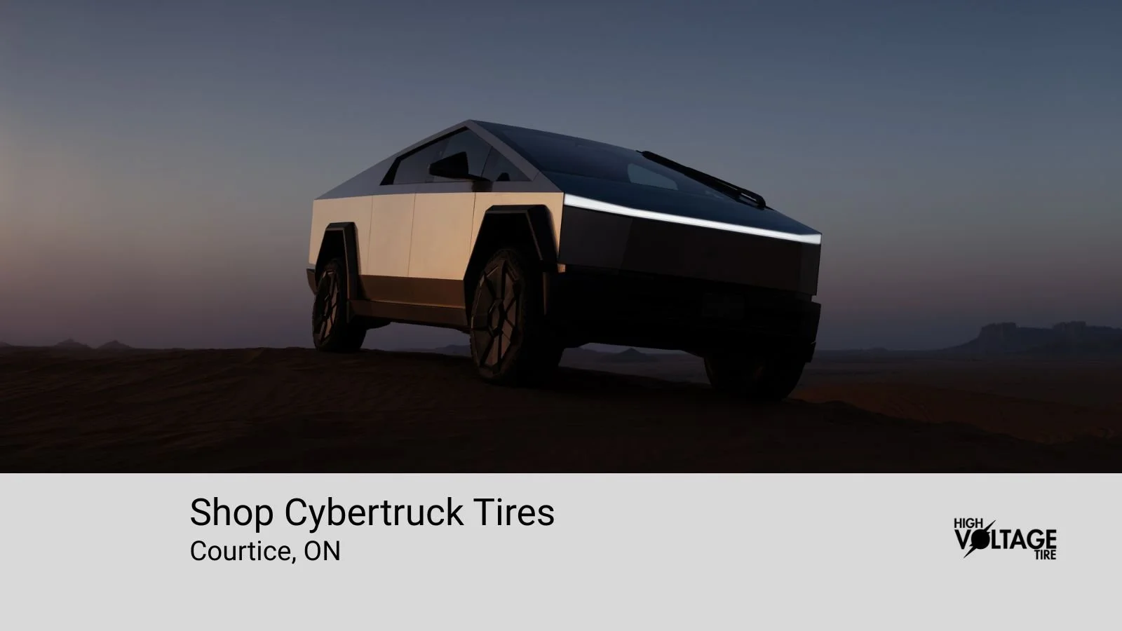 Shop New Cybertruck Tires Online — Mobile Driveway Installation in Courtice