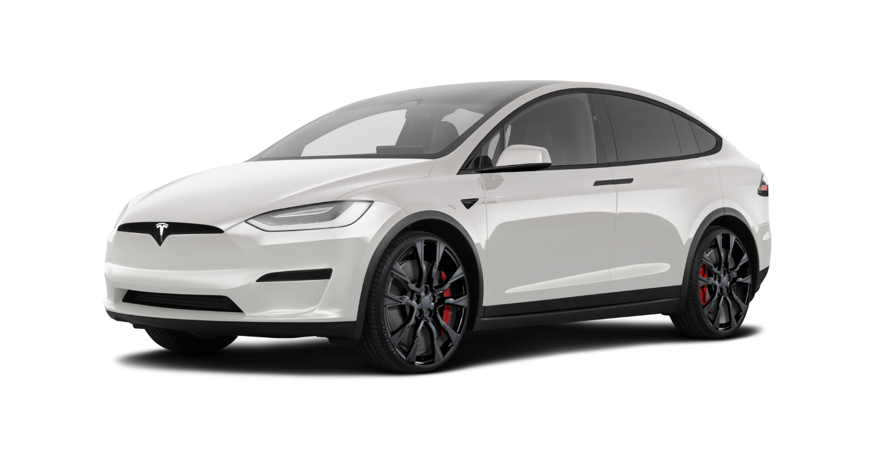 Tesla Model X with Replika rims.