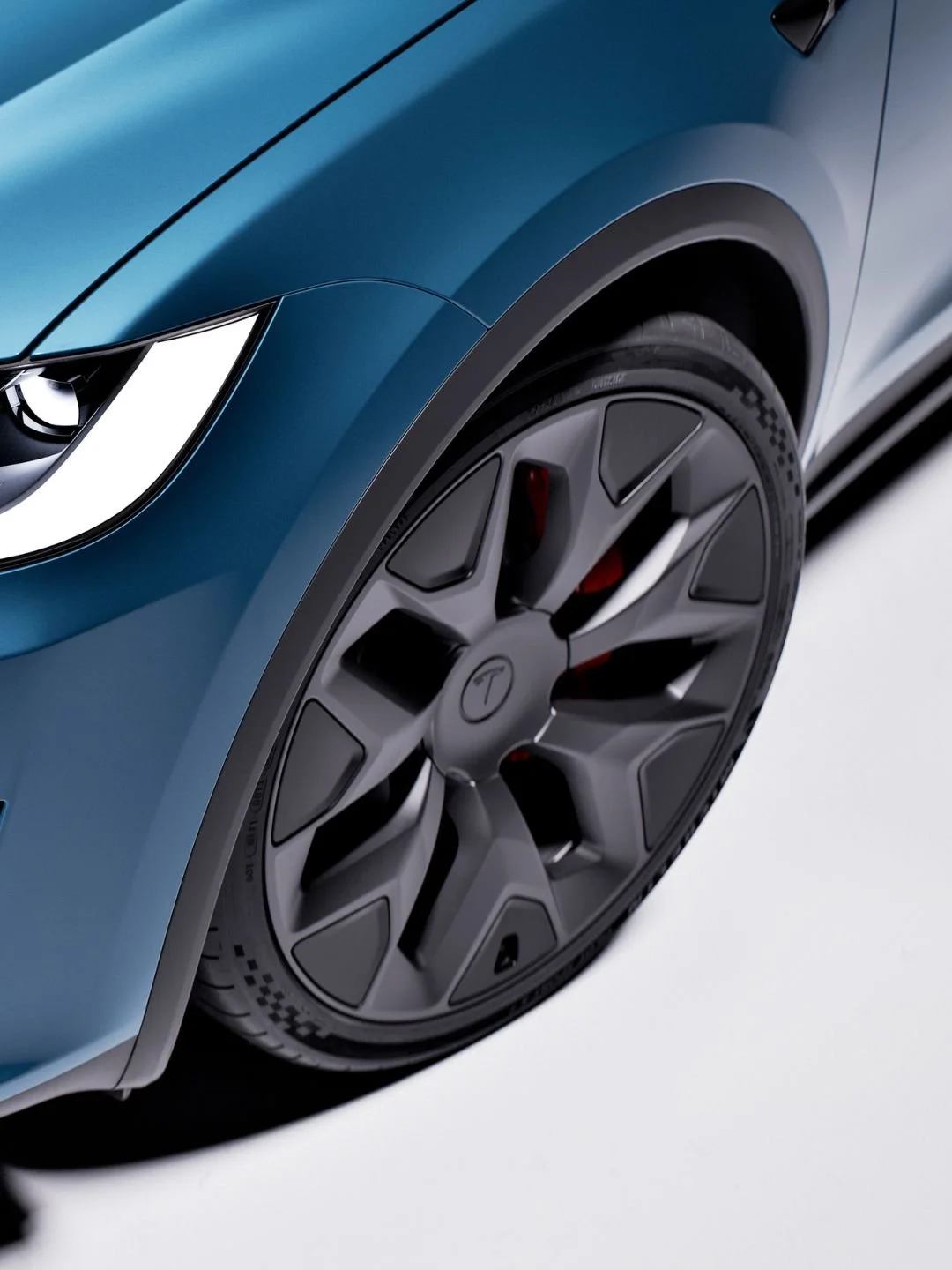 Tesla Model X tires, generic.