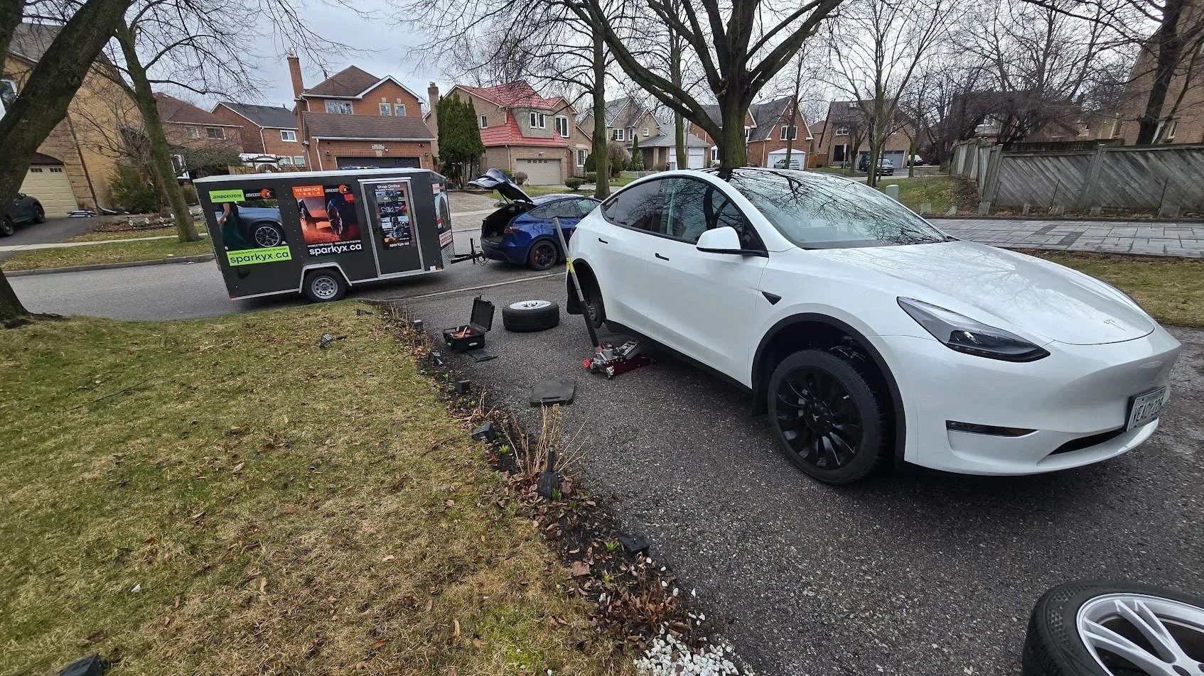 EV Mobile Tire Services in Oshawa, ON